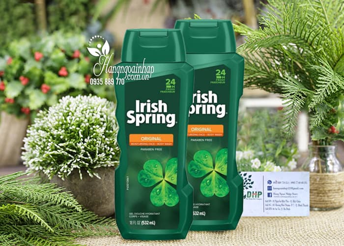 Sữa Tắm Dưỡng Ẩm Irish Spring Original Của Mỹ 532ml 8