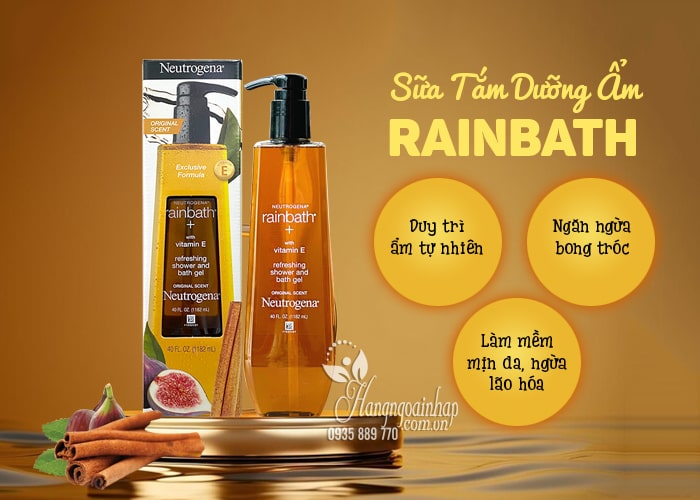 Sữa Tắm Dưỡng Ẩm Neutrogena Rainbath 1182ml Của Mỹ 56