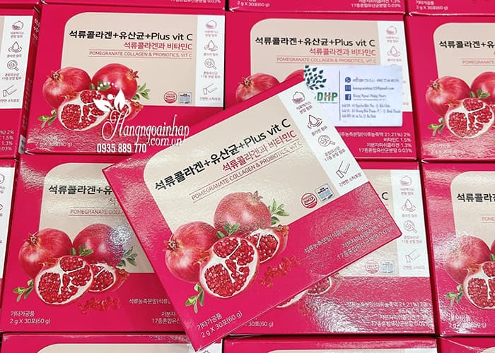 Bột collagen lựu đỏ Bio Cell Hàn Quốc - Hộp 30 gói x 2g 78
