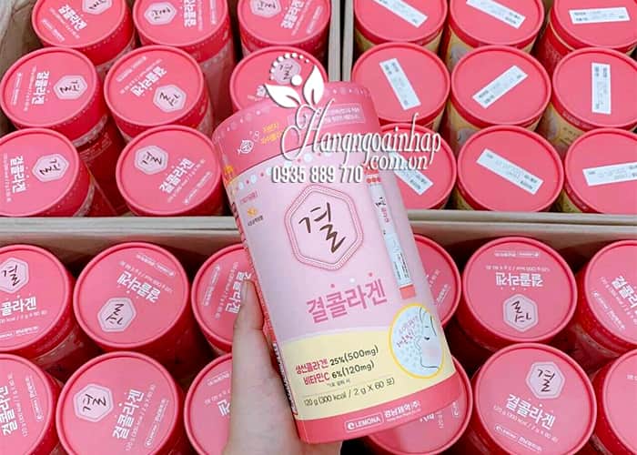 Bột uống Collagen Lemona của Hàn Quốc 60 gói 9