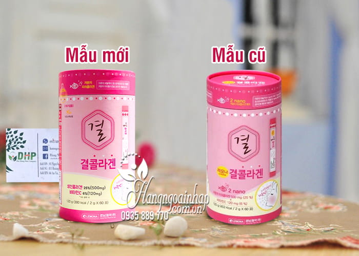 Bột uống Collagen Lemona của Hàn Quốc 60 gói 9