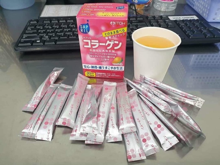 Bột uống ITOH Sparil Collagen Nhật Bản
