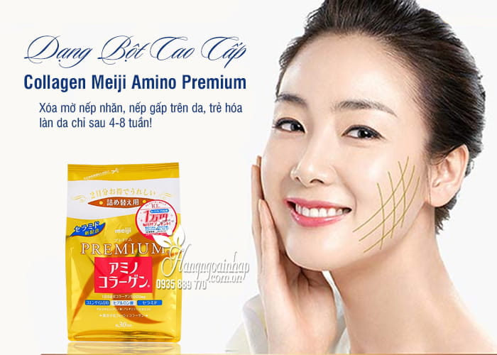 Collagen Meiji Dạng Bột Của Nhật - Meiji Amino Collagen 3