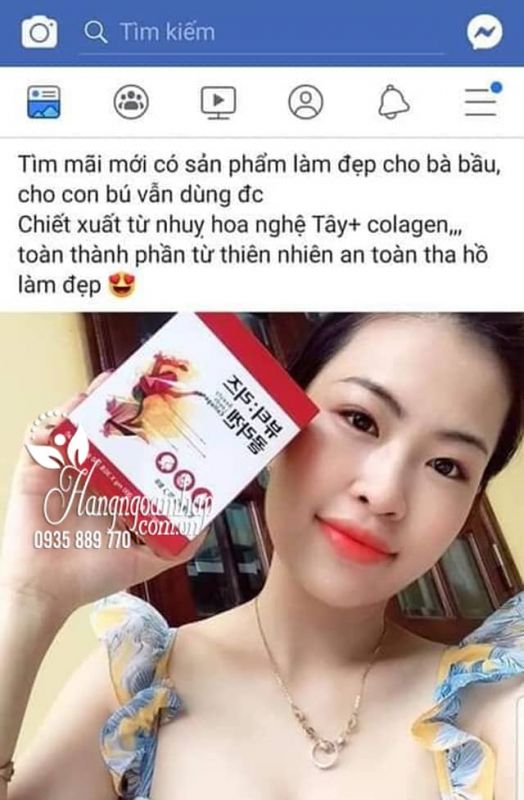 Collagen nhụy hoa nghệ tây Beauty Leeds Collagen Hàn Quốc 4