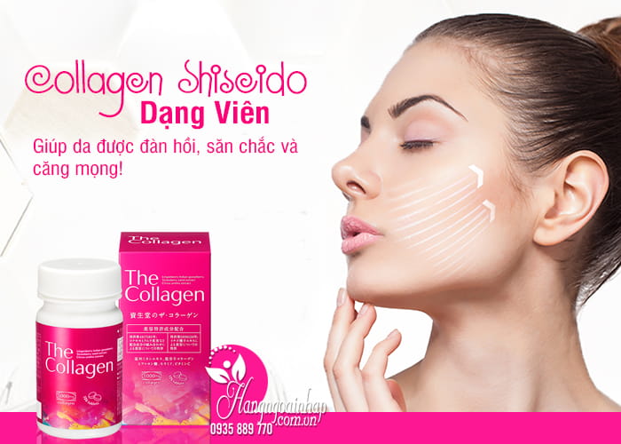 Collagen Shiseido Dạng Viên Của Nhật Hộp 126 Viên 8