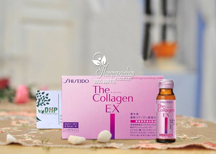 Collagen Shiseido EX Dạng Nước Uống - Hộp 10 lọ 50ml- Nhật Bản 8