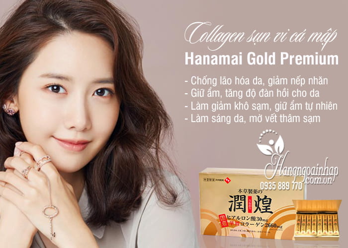 Collagen Sụn Vi Cá Mập Hanamai Collagen Gold Premium 4