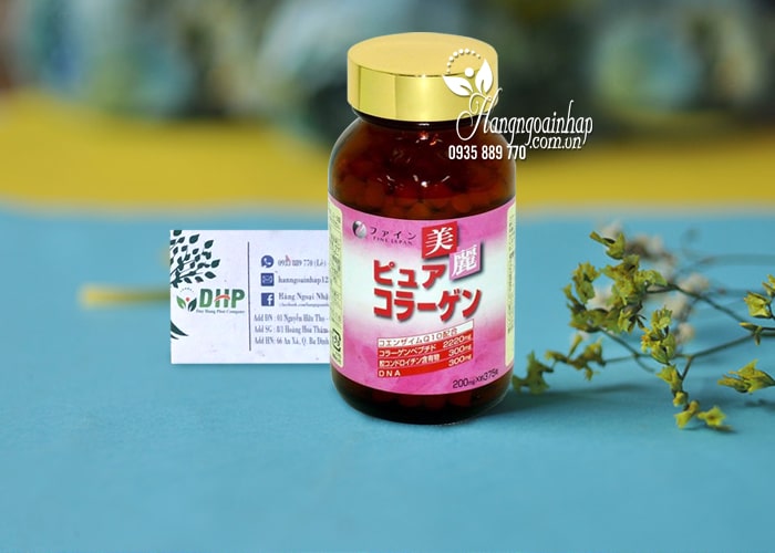 Fine Pure Collagen Hộp 375 Viên Của Nhật  0