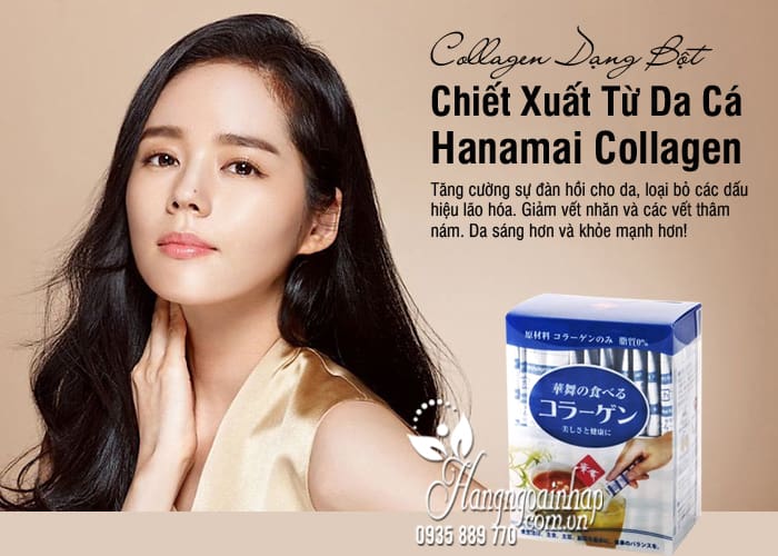 Hanamai Collagen Của Nhật - Collagen Dạng Bột Chiết Xuất Từ Da Cá 2