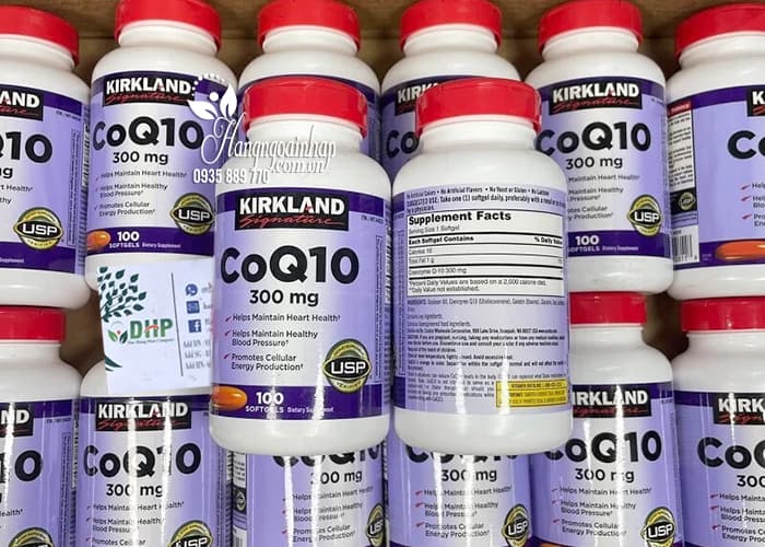Viên uống bổ tim CoQ10 300mg Kirkland 100 viên của Mỹ 89