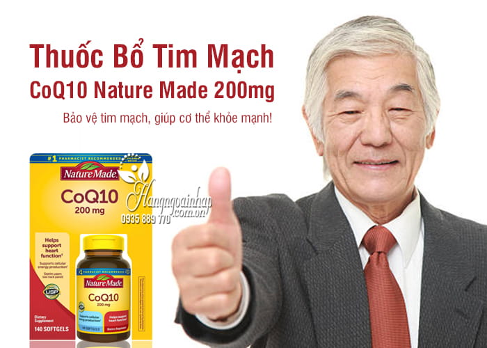 CoQ10 Nature Made 200mg - Thuốc Bổ Tim Mạch Của Mỹ 7