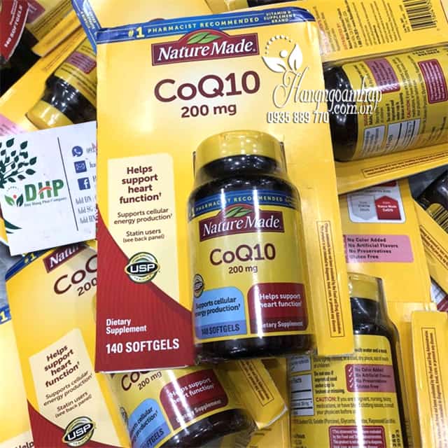 CoQ10 Nature Made 200mg - Thuốc Bổ Tim Mạch Của Mỹ 0