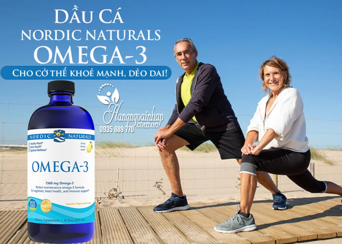 Dầu cá Nordic Naturals Omega-3 1560mg 473ml của Mỹ 6