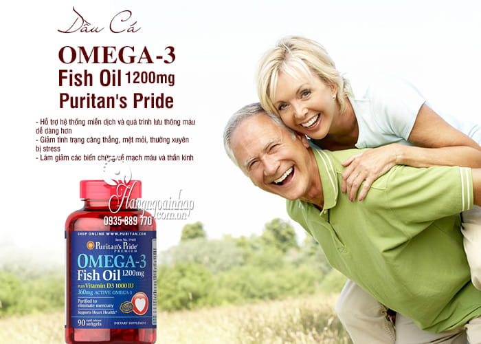 Dầu Cá Omega 3 Fish Oil 90 Viên Puritan&#39;s Pride Của Mỹ 9