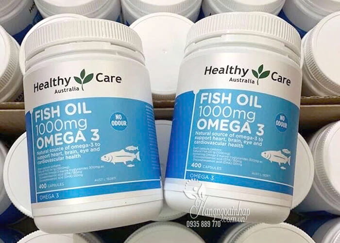 Viên uống dầu cá Fish Oil 1000mg Omega 3 Healthy Care của Úc 66