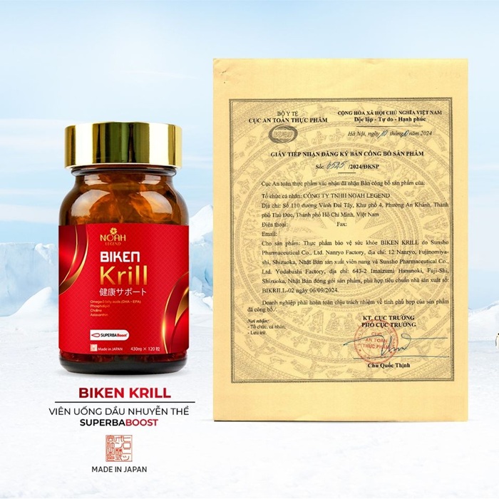 Biken Krill Noah Legend chính hãng Nhật Bản