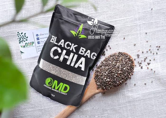 Hạt chia Black Bag OMD 250g của Úc – Tốt cho tim mạch 0