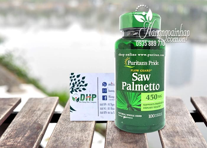 Viên uống Saw Palmetto 450mg Puritan’s Pride 100 viên Mỹ 3