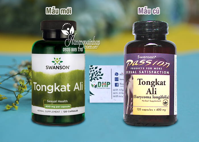 Thuoc Tongkat Ali Swanson Passion 400mg 120 viên USA giá tốt