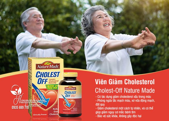 Nature Made Cholest Off 240 Viên - Viên Giảm Cholesterol Trong Máu 6