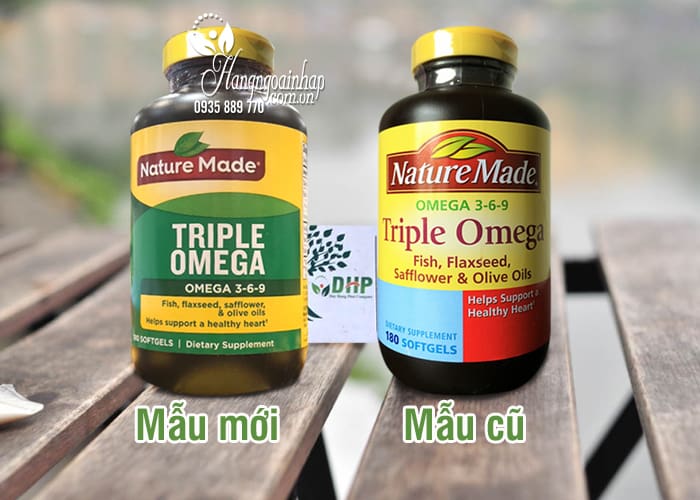 Omega 3 6 9 Nature Made Của Mỹ - Triple Omega Hộp 180 Viên 8