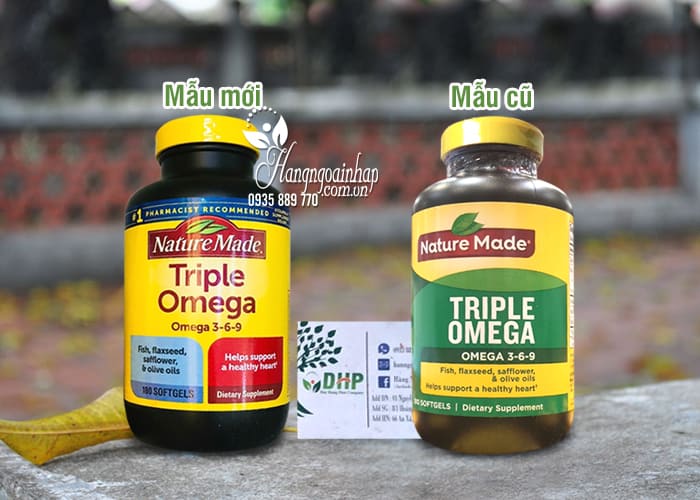 Omega 3 6 9 Nature Made Của Mỹ - Triple Omega Hộp 180 Viên 1