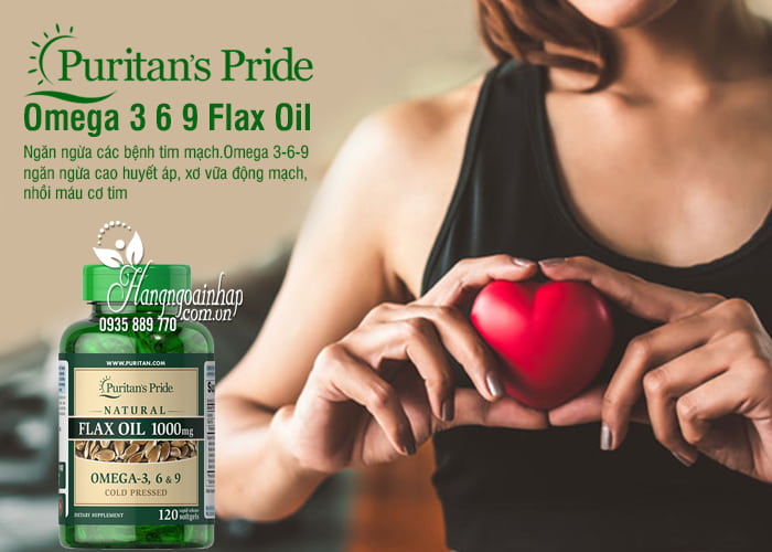 Omega 3 6 9 Puritan's Pride - Omega 3 6 9 Flax Oil 1000mg 11