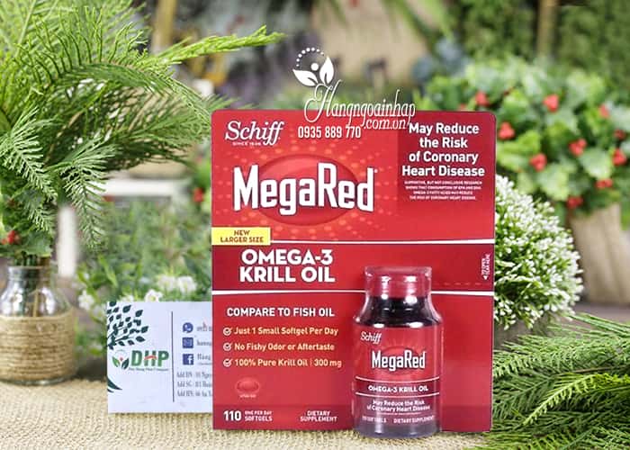 Schiff MegaRed Omega 3 Krill Oil 110 Viên Của Mỹ 8