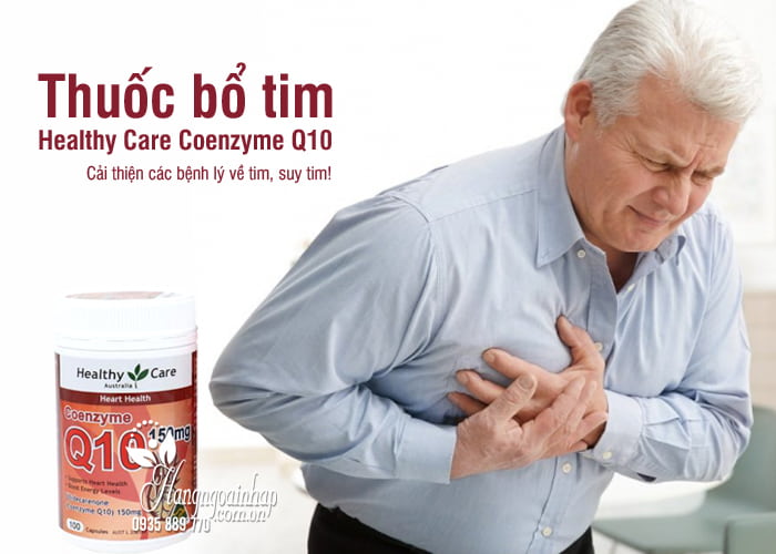 Thuốc bổ tim Healthy Care Coenzyme Q10 150mg Úc 100 viên 5