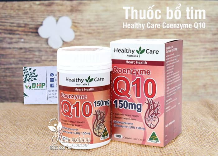 Thuốc bổ tim Healthy Care Coenzyme Q10 150mg Úc 100 viên 1