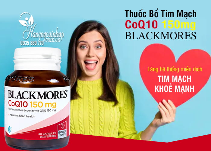 Thuốc Bổ Tim Mạch CoQ10 150mg Blackmores Của Úc 88