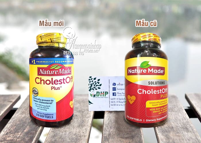 Thuốc giảm cholesterol Nature Made CholestOff Plus 210 Viên nén 1