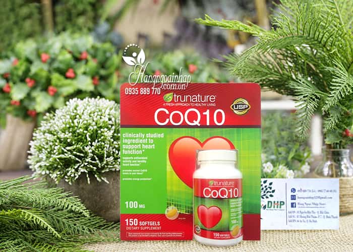 Trunature CoQ10 100mg 150 Viên - Hỗ Trợ Tim Mạch, Giảm Huyết Áp 9