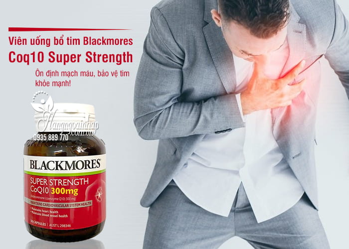 Viên uống bổ tim Blackmores Coq10 300mg Super Strength 30 viên 2