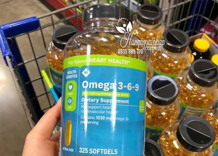 Viên Uống Bổ Sung Dầu Cá Omega 3 6 9 Supports Heart Health 9