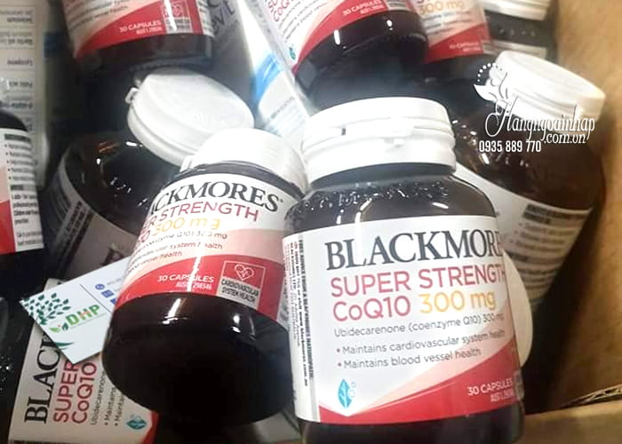 Viên uống bổ tim Blackmores Coq10 300mg Super Strength 30 viên 9