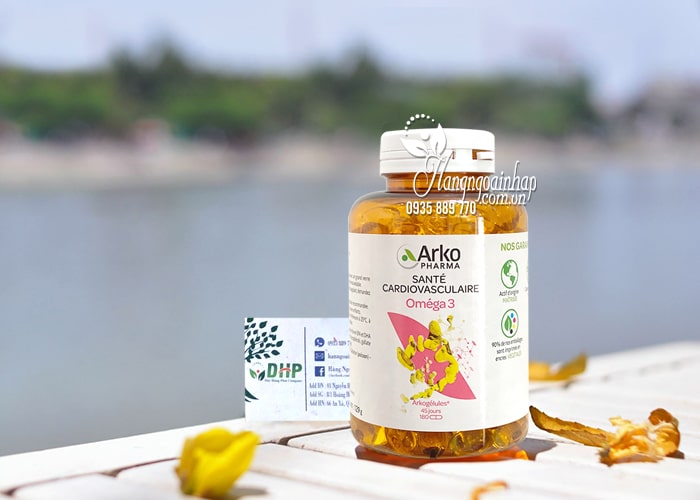 Viên uống dầu cá Omega 3 Arkopharma 180 viên chính hãng Pháp 67