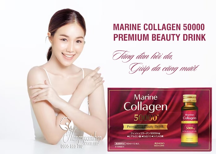 Marine Collagen 50000 Premium Beauty Drink của Nhật 2