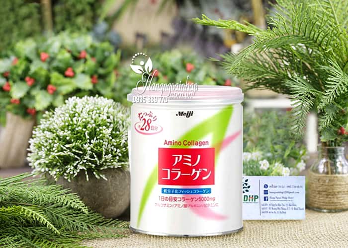 Meiji Amino Collagen Dạng Bột 5000mg Của Nhật 8
