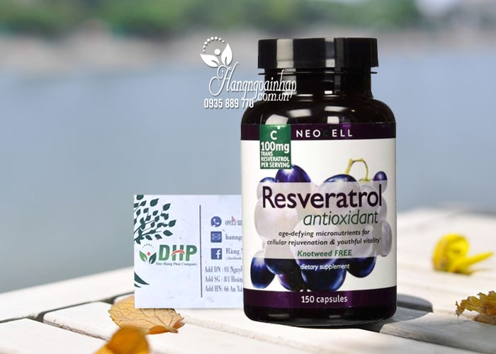 Neocell Resveratrol Antioxidant 100mg Hộp 150 Viên 0