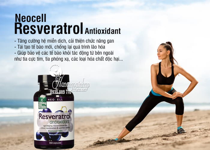 Neocell Resveratrol Antioxidant 100mg Hộp 150 Viên 8