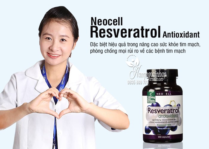 Neocell Resveratrol Antioxidant 100mg Hộp 150 Viên 2