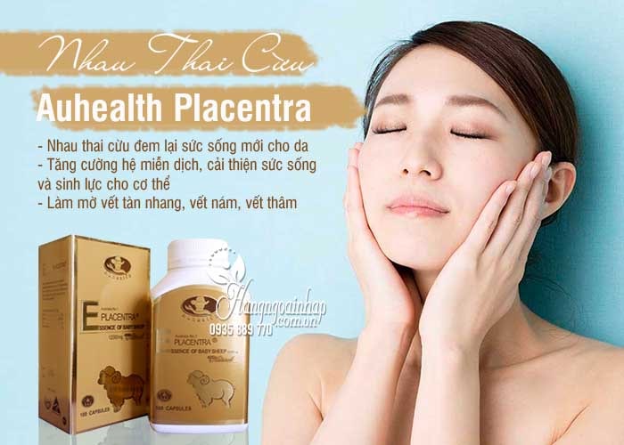 Nhau Thai Cừu Auhealth Placentra 12000mg 180 Viên Của Úc 9