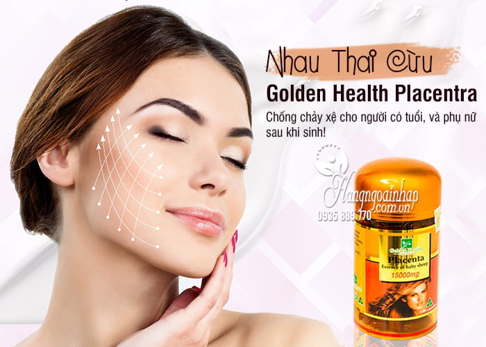 Nhau Thai Cừu Golden Health Placentra 15000mg 100 Viên Của Úc 3