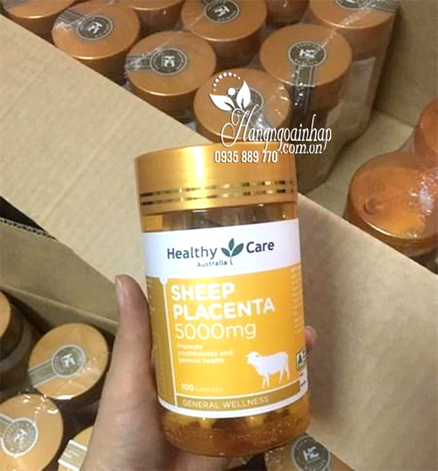 Nhau thai cừu Healthy Care Sheep Placenta 5000mg của Úc 7