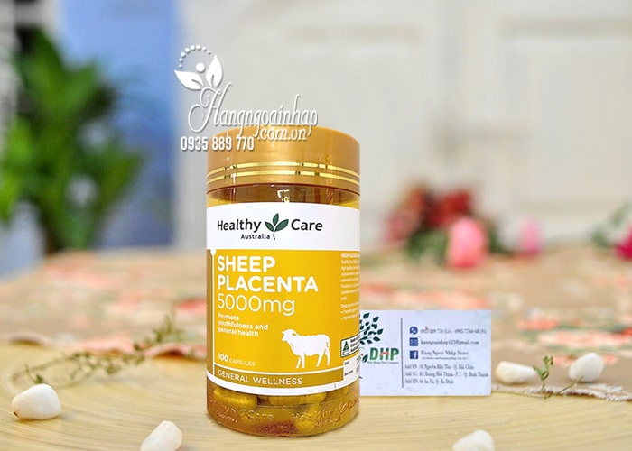 Nhau thai cừu Healthy Care Sheep Placenta 5000mg của Úc 4