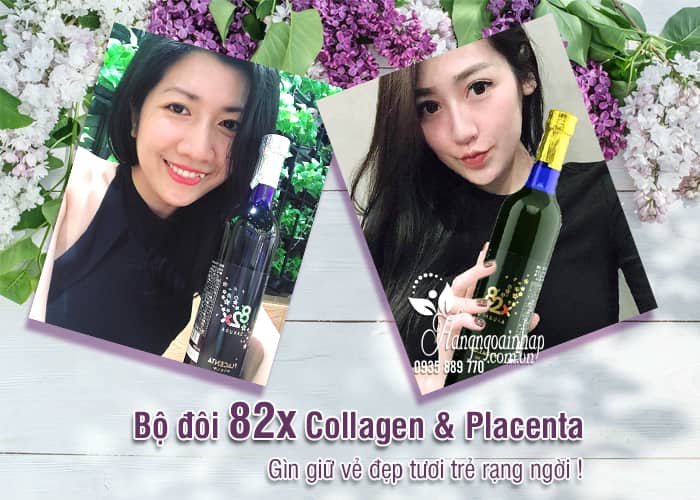 Nước uống Placenta 82x Sakura Premium 450000mg mẫu mới 4