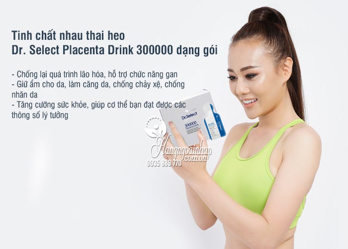 Tinh chất nhau thai heo Dr. Select Placenta Drink 300000 dạng gói 1
