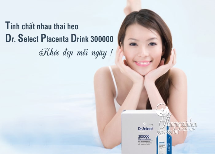 Tinh chất nhau thai heo Dr. Select Placenta Drink 300000 dạng gói 2