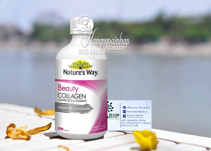 Nước uống Beauty Collagen Liquid Nature’s Way 500ml Úc 9
